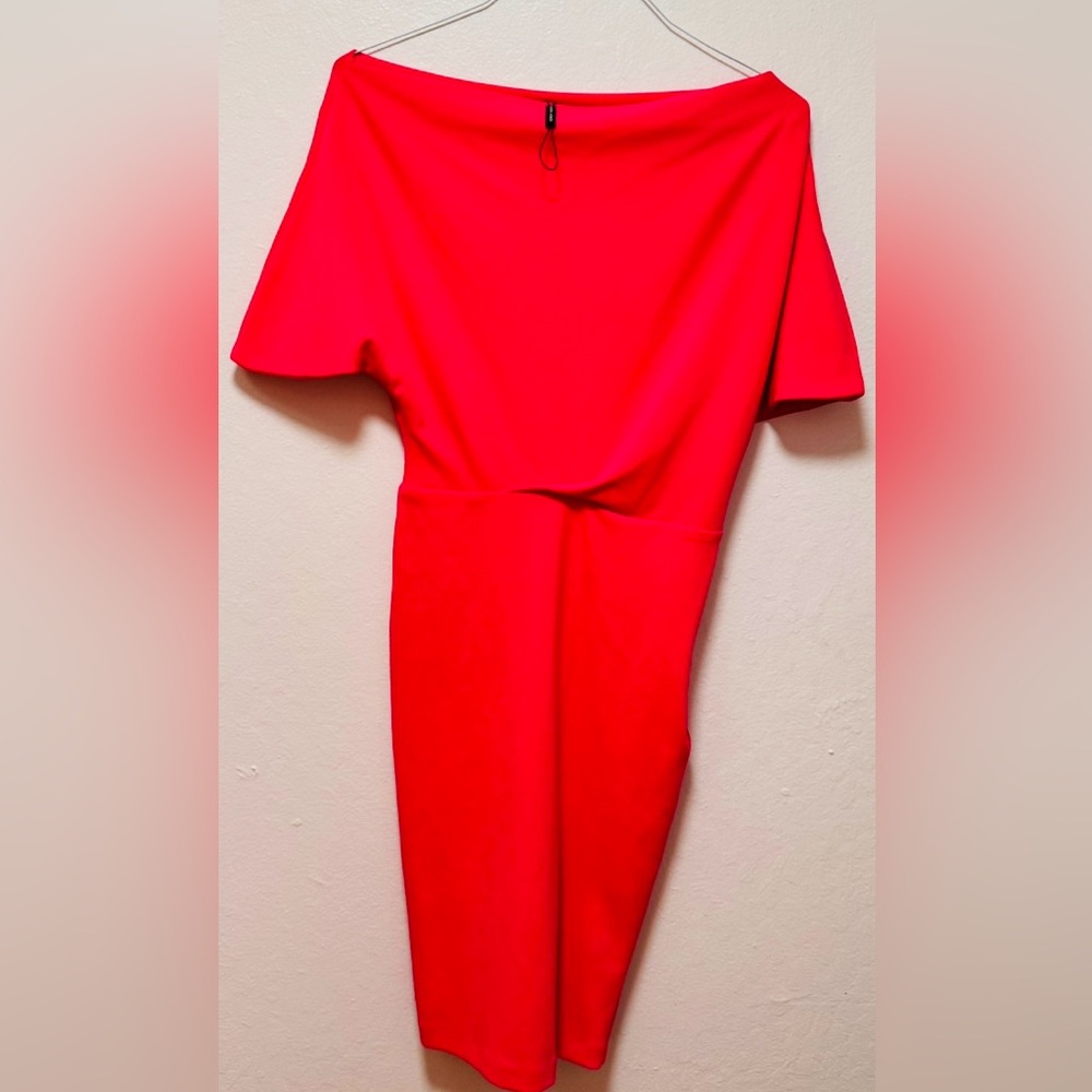 Blouson midi dress